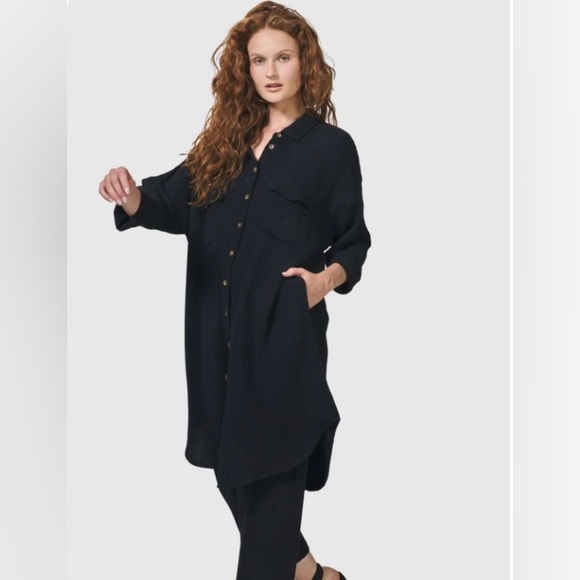 NWT Alembika Recreation Shirt Dress in White color - Picture 4 of 11